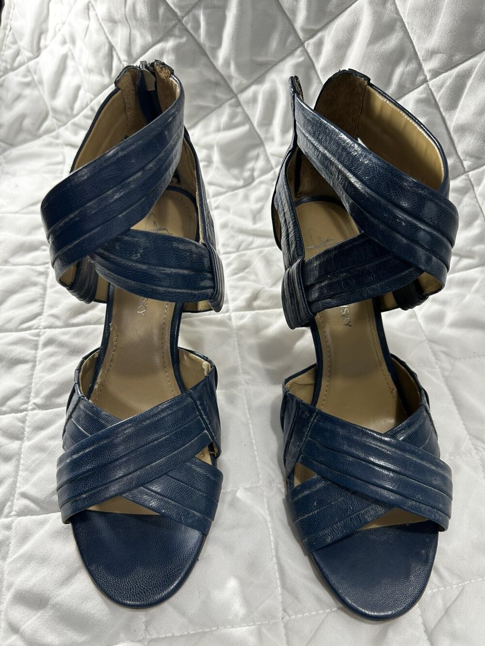 B Makowski Leather Shoes Sz 8.5
